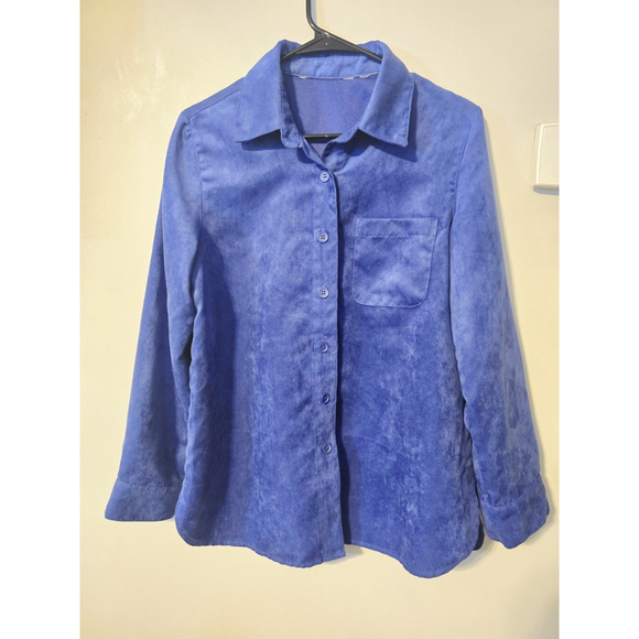 Unbranded Tops - Women's Size Large Faux Suede Top. VGUC Smokefree/Pet Friendly . Free shipping